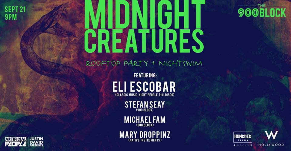 Midnight Creatures: 900 Block take over feat. Eli Escobar