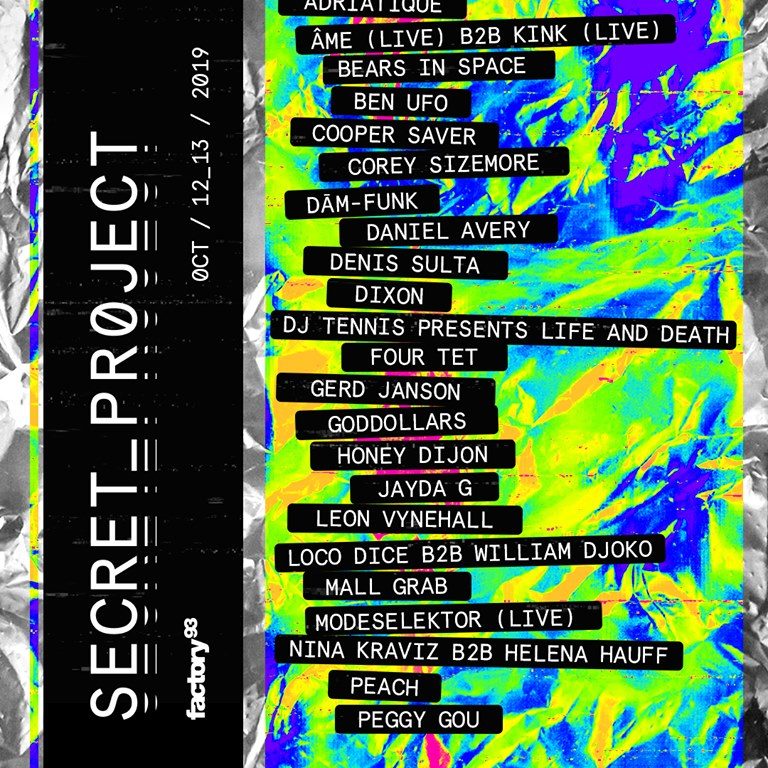 Secret Project Festival 2019