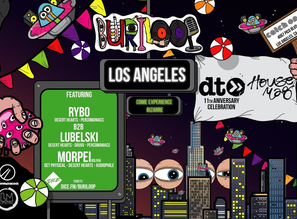 Buriloop Los Angeles: RYBO, Lubelski, Morpei