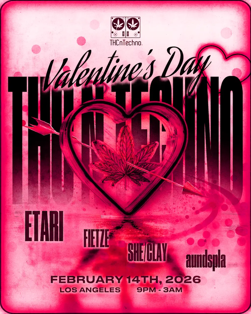 THCnTechno After Hours: Valentine’s Day with Etari